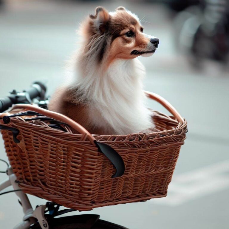 Koszyk na rower dla psa do 10 kg